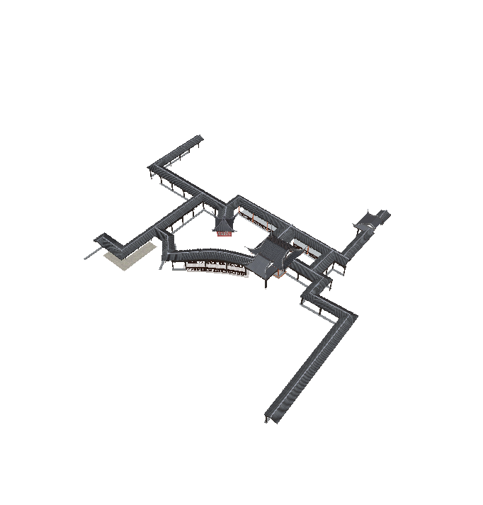 查看3D模型'长廊'详情