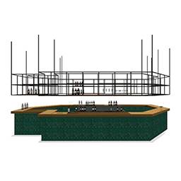查看3D模型'酒吧吧台组合'详情